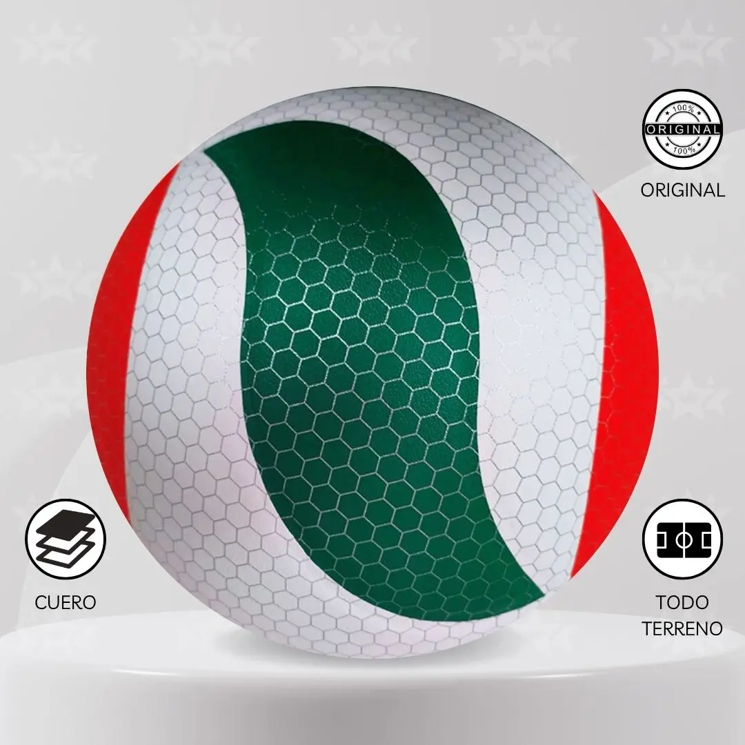 PELOTA DE VOLEY ONEBALL CUERO PU - DISEÑO PANAL VB5060 / VB5090 - Imagen 3