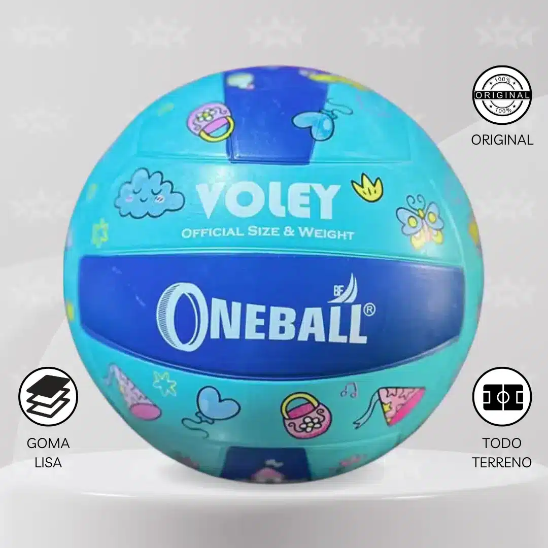 Pelota De Vóley Oneball Goma Lisa #5 - Imagen 5