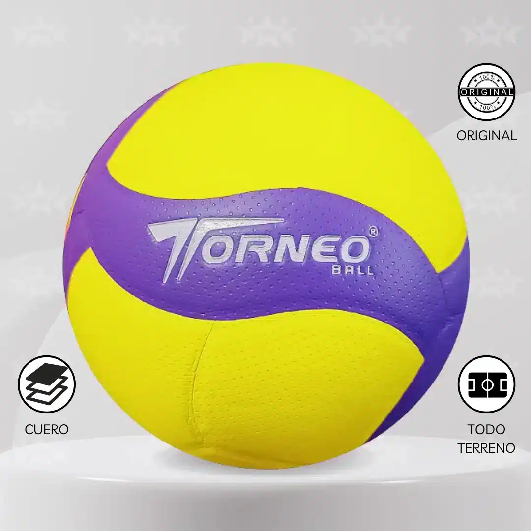 Pelota De Vóley Torneo V330w Cuero Pu - Imagen 3