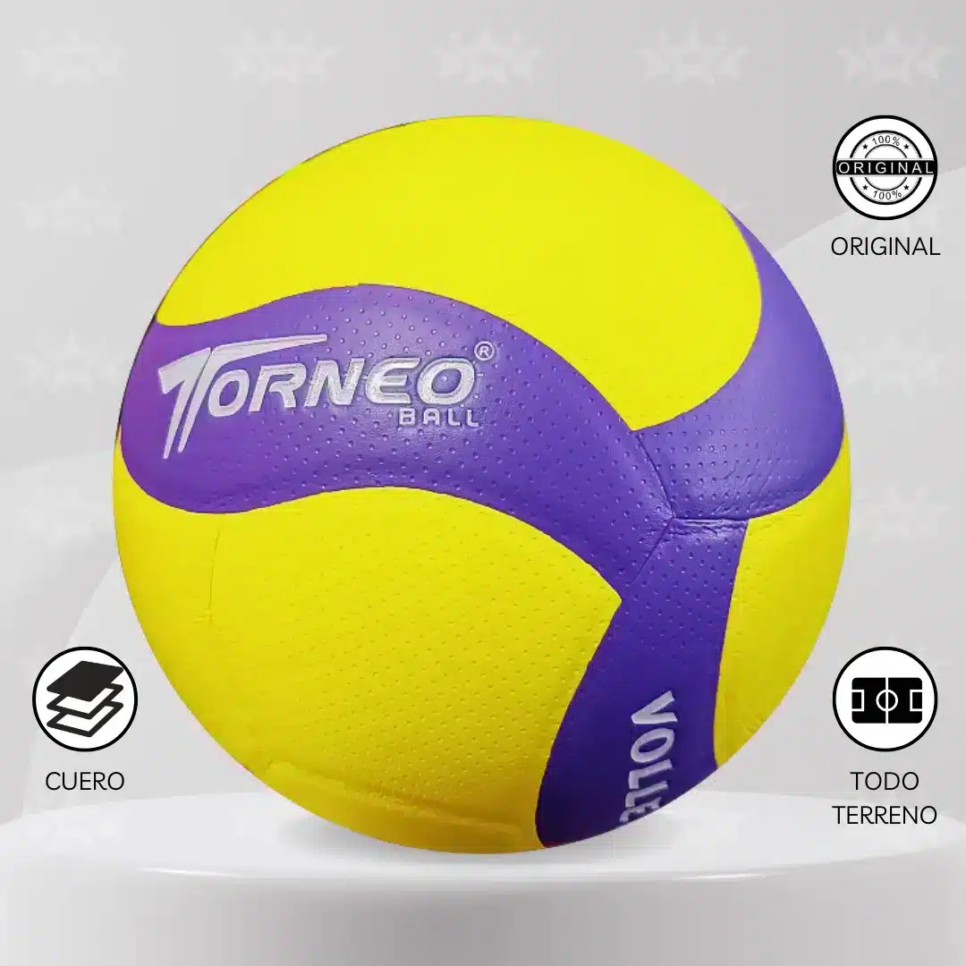Pelota De Vóley Torneo V330w Cuero Pu - Imagen 4