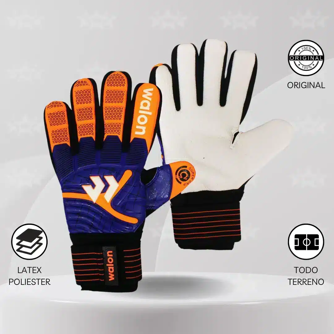 Guantes De Arquero Walon – Diseño Spark Morado Adulto
