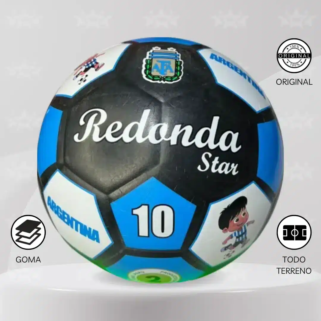 Pelota De Fútbol Kids Redonda Talla #2 - Imagen 5