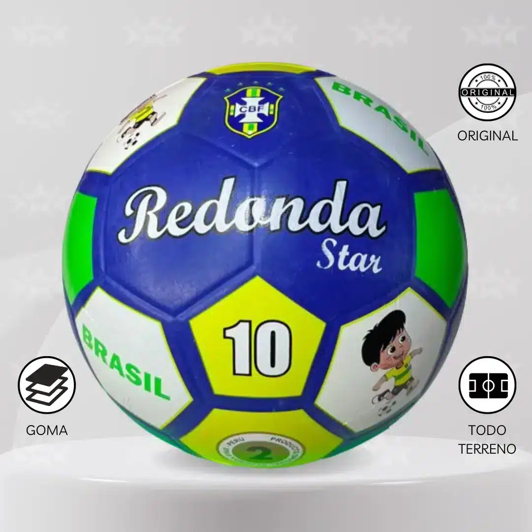 Pelota De Fútbol Kids Redonda Talla #2 - Imagen 4