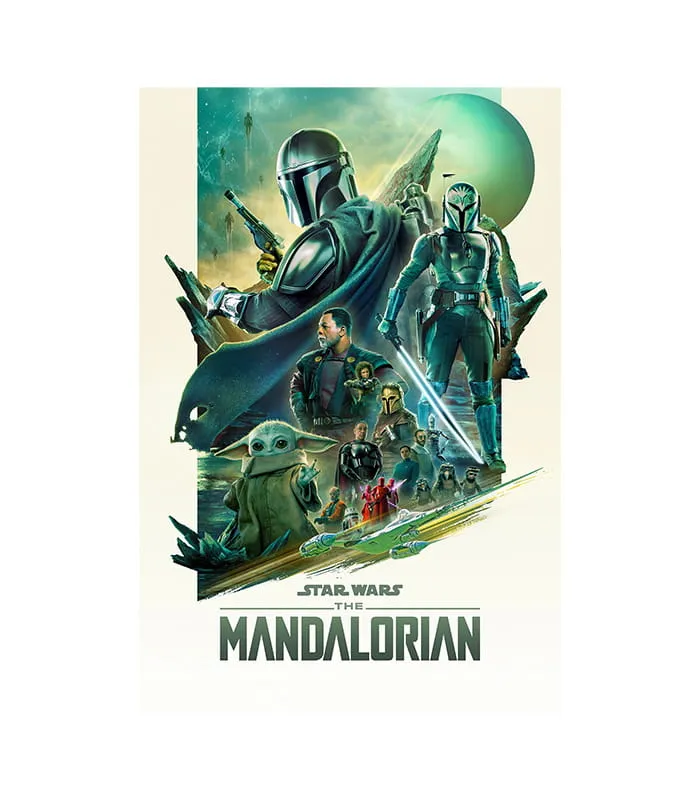 Star Wars - The Mandalorian Poster